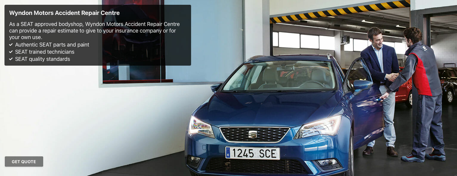 seat approved accident repair centre